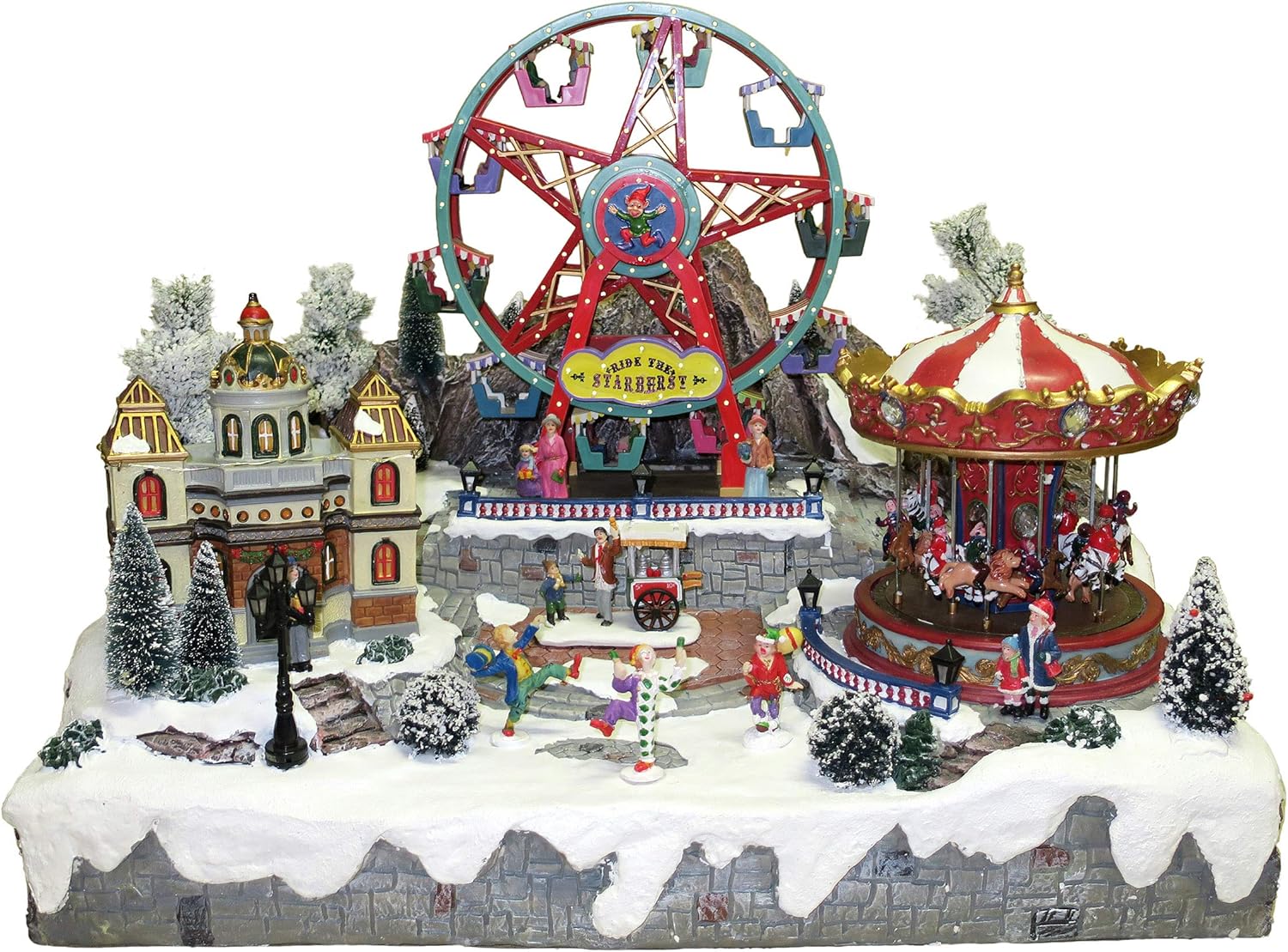 25 twentyfive Villaggio Natalizio con giostra e Luna Park in Movimento