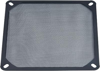 Akasa 140mm Aluminium Fan Filter Dustproof Fine Mesh Grill Black GRM140-AL01-BK