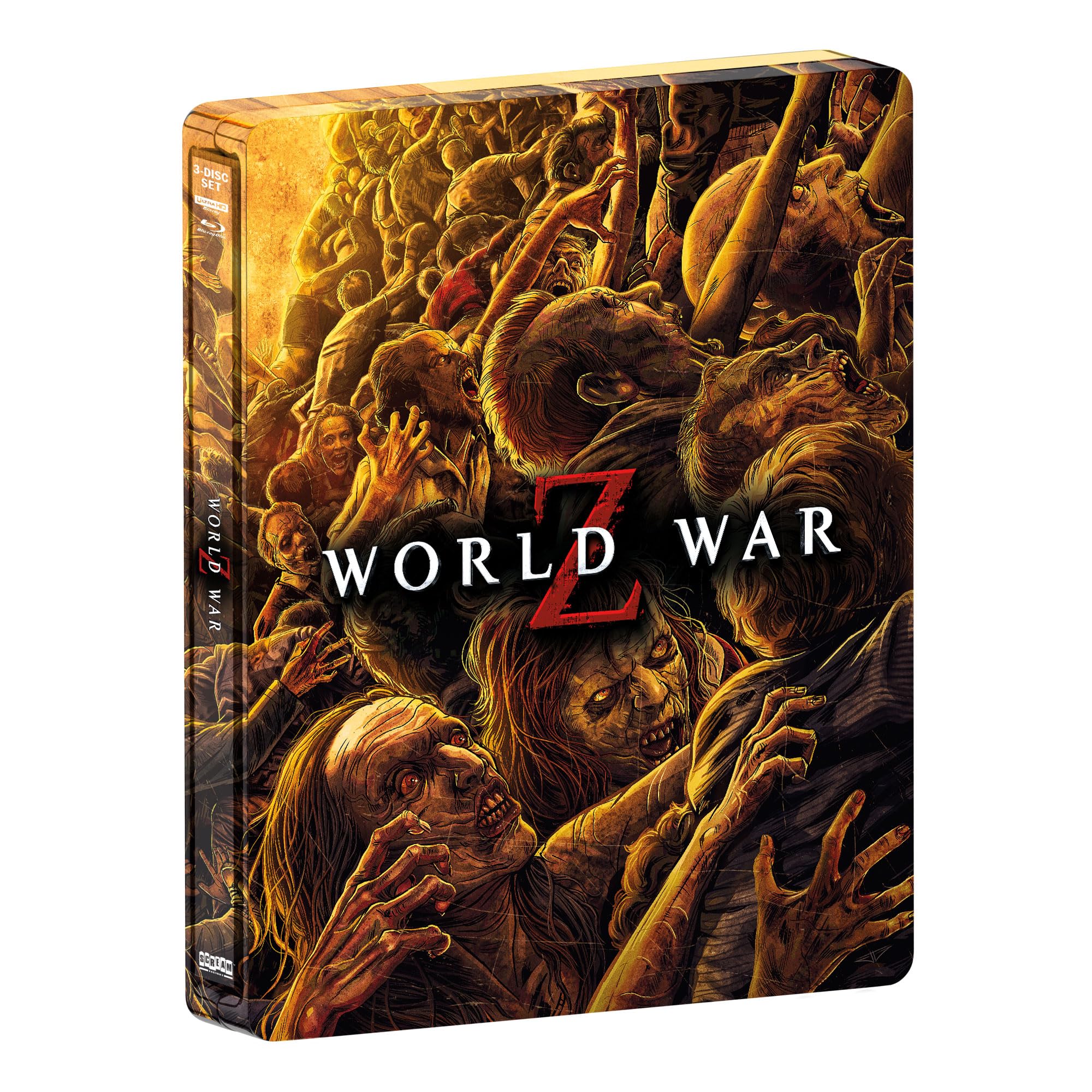 World War Z: Limited Edition Steelbook [4K UHD] Image