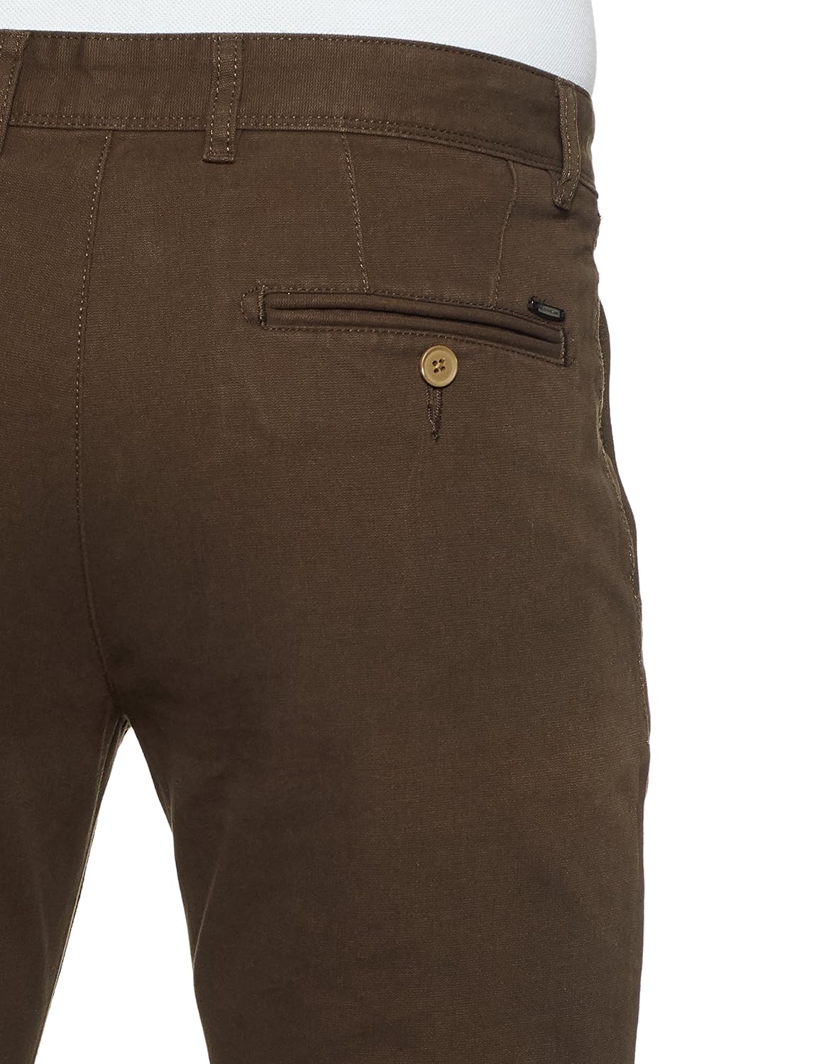 peter england men's chino casual trousers