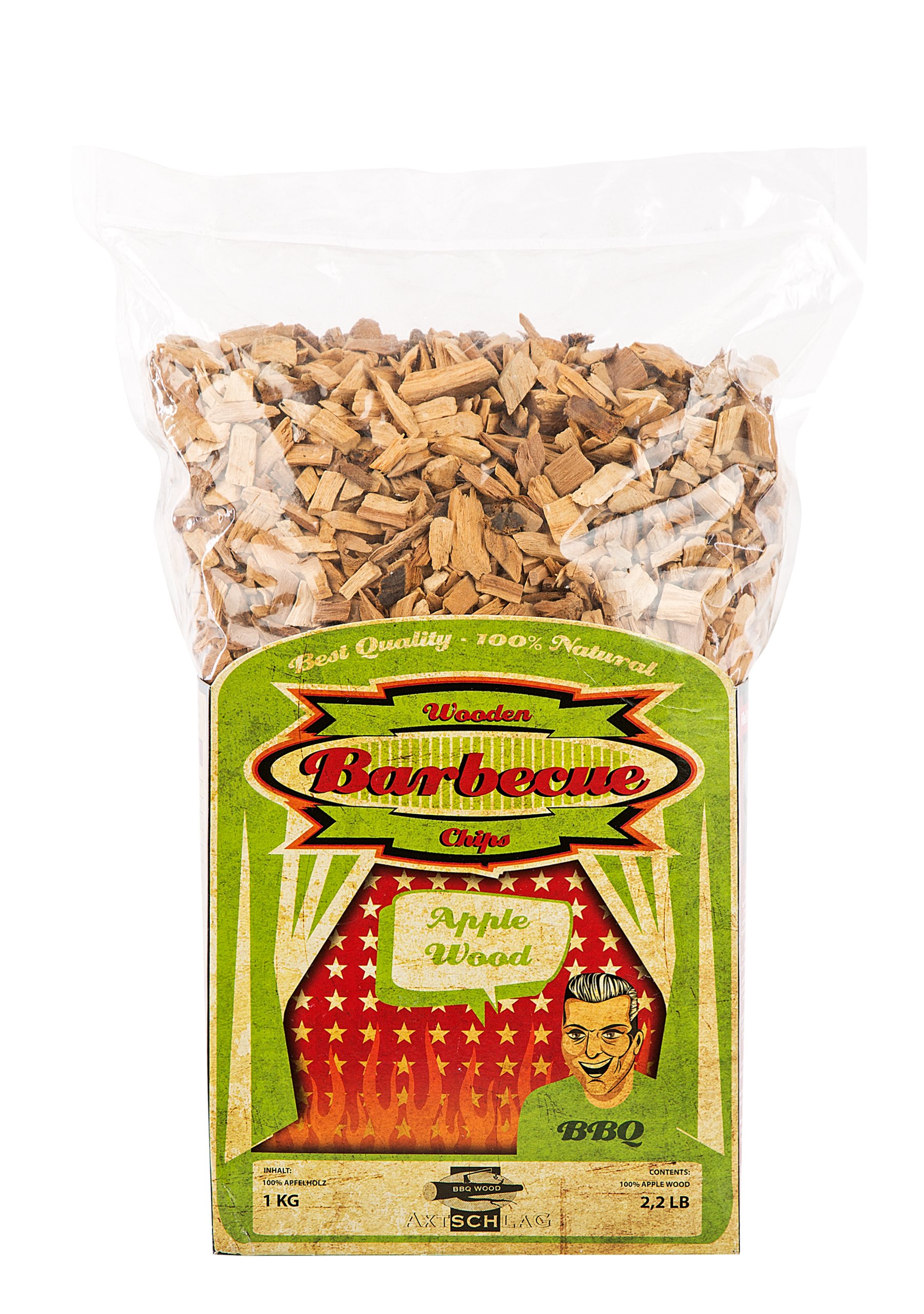 Axtschlag 100G00M1500V Devil Smoke Smoking Chips 1 kg — image 1