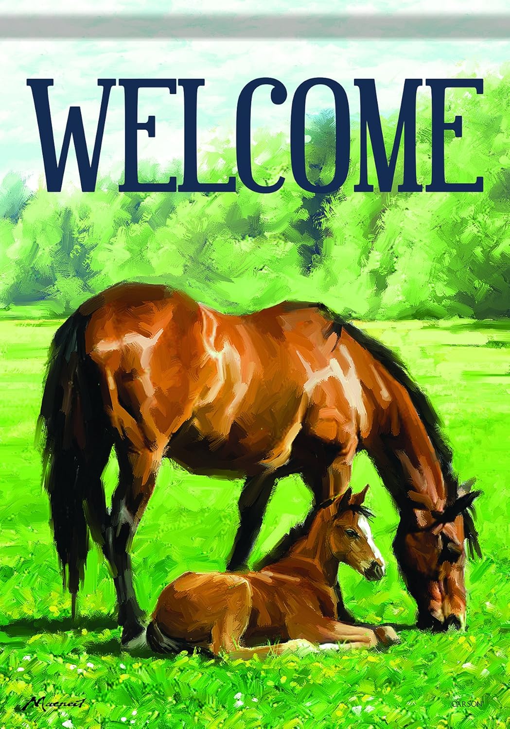 Best Small Garden Flag Horse