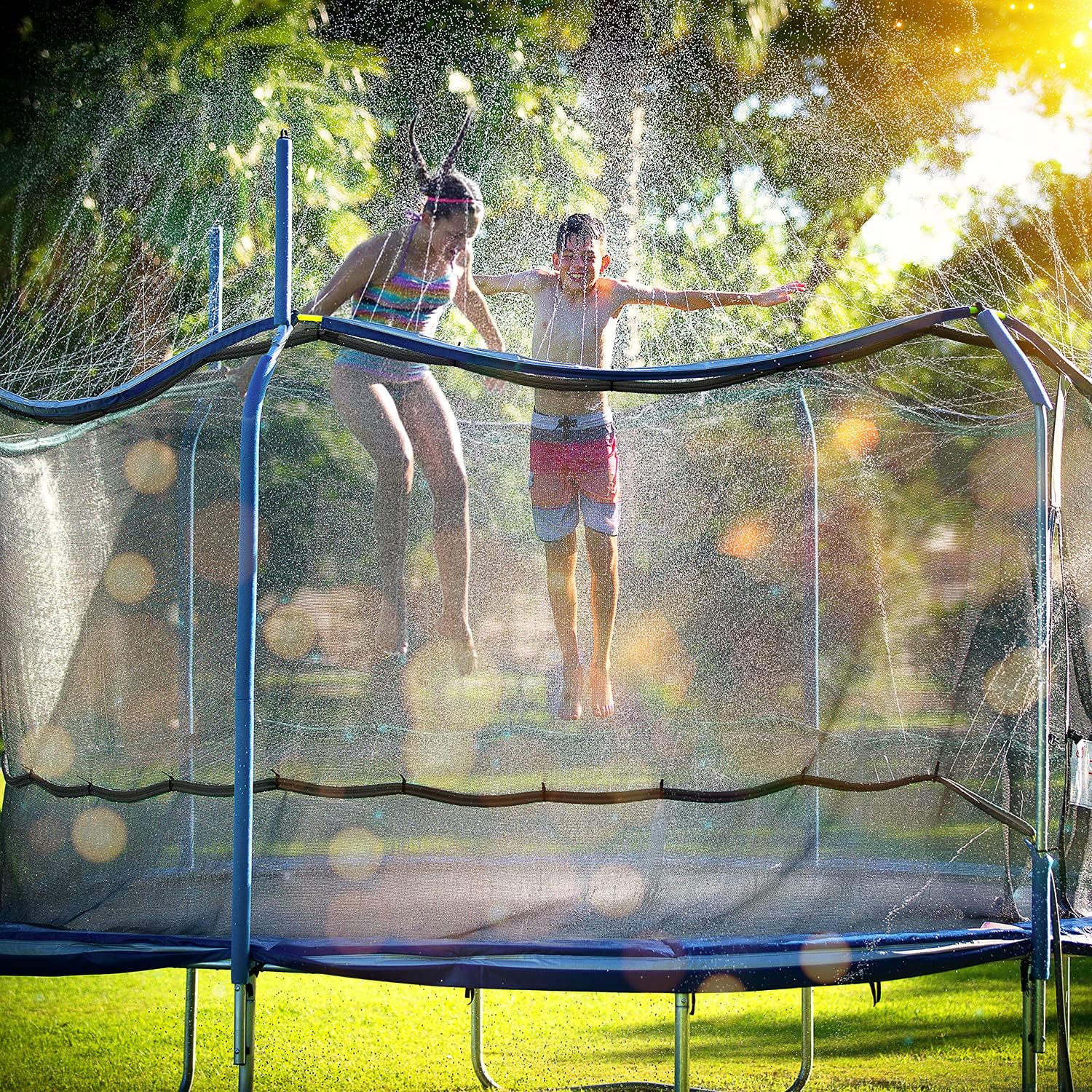 Original Trampoline Sprinkler Park