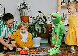SUIYUEOUR Kermit Frogs Hand Puppet, Frog Plush,The