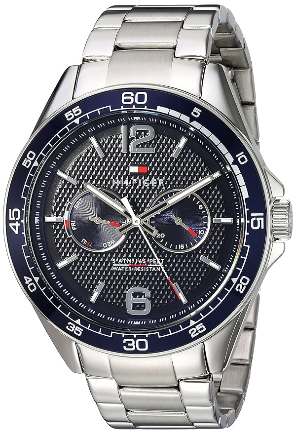 tommy hilfiger blue watch mens