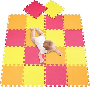 meiqicool Alfombra Puzzle para Niños Bebe Infantil, Espuma EVA ...