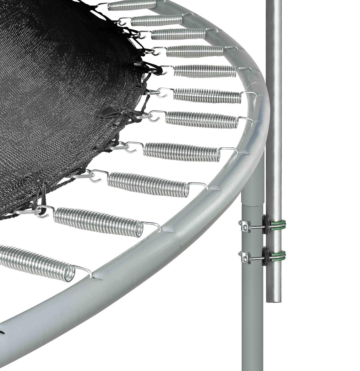 Fits 15 FT 8 Poles & Hardware Round Frame Installs Inside Frame Upper Bounce Trampoline Safety