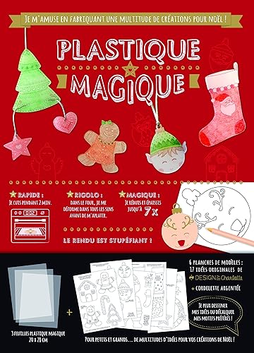 Download MegaCrea DIY Kit Plastique Magique translucide Noël Tradition x PDF