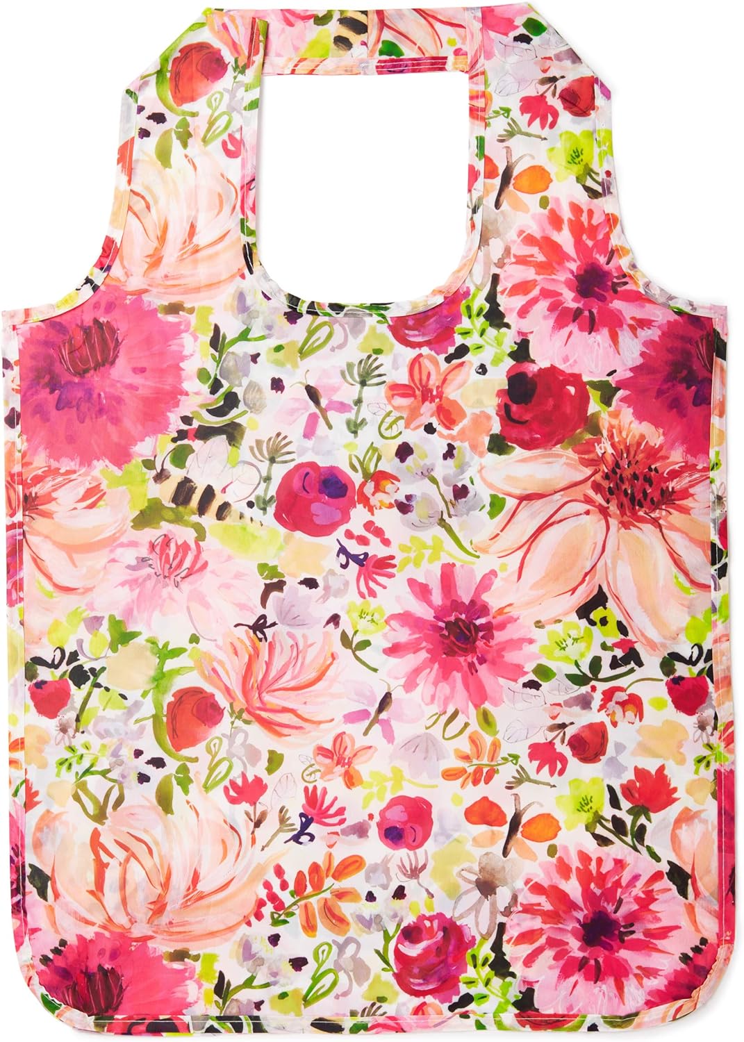 Kate Spade New York Foldable Reusable Shopping Tote, Nylon Grocery/Produce Bags