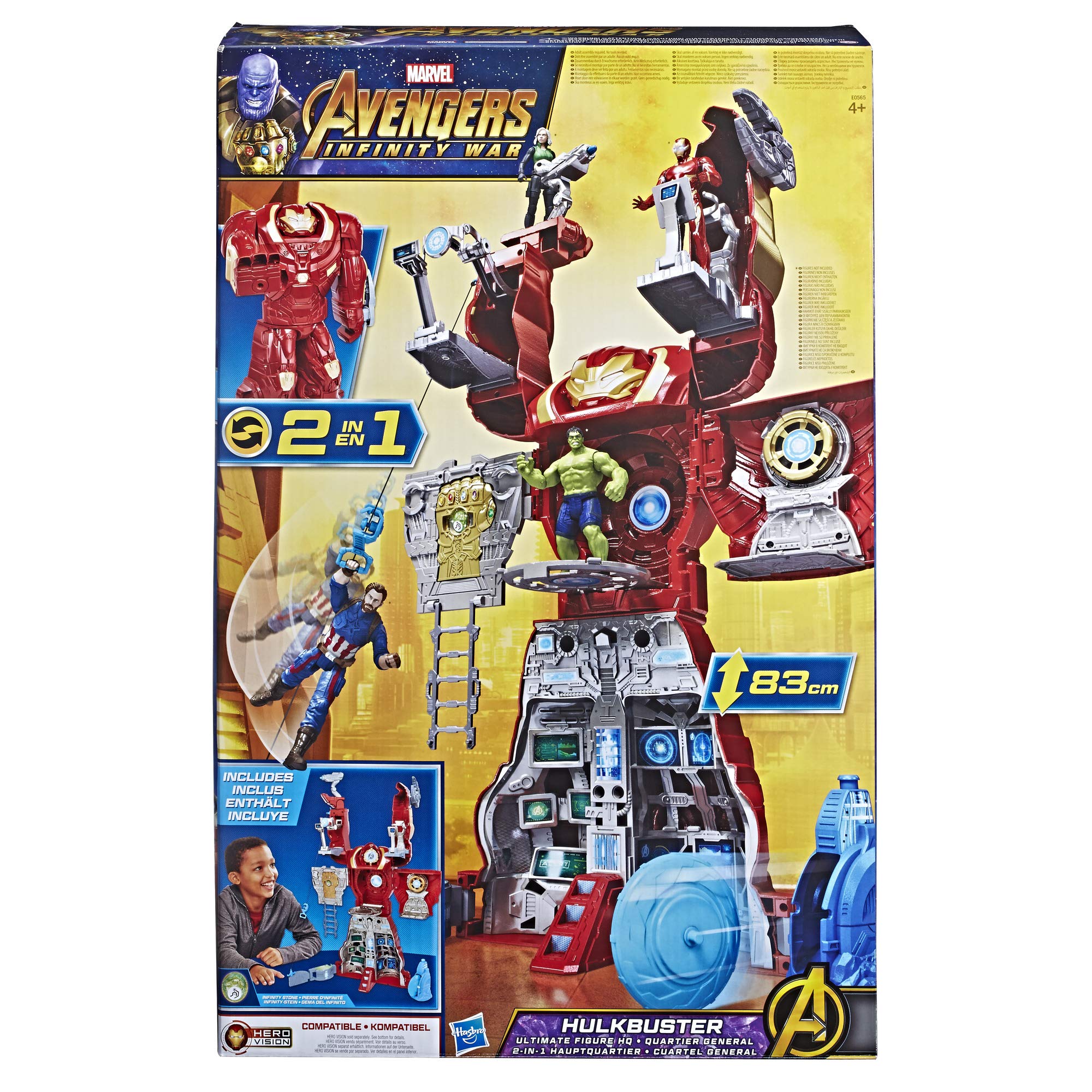 avengers hq playset