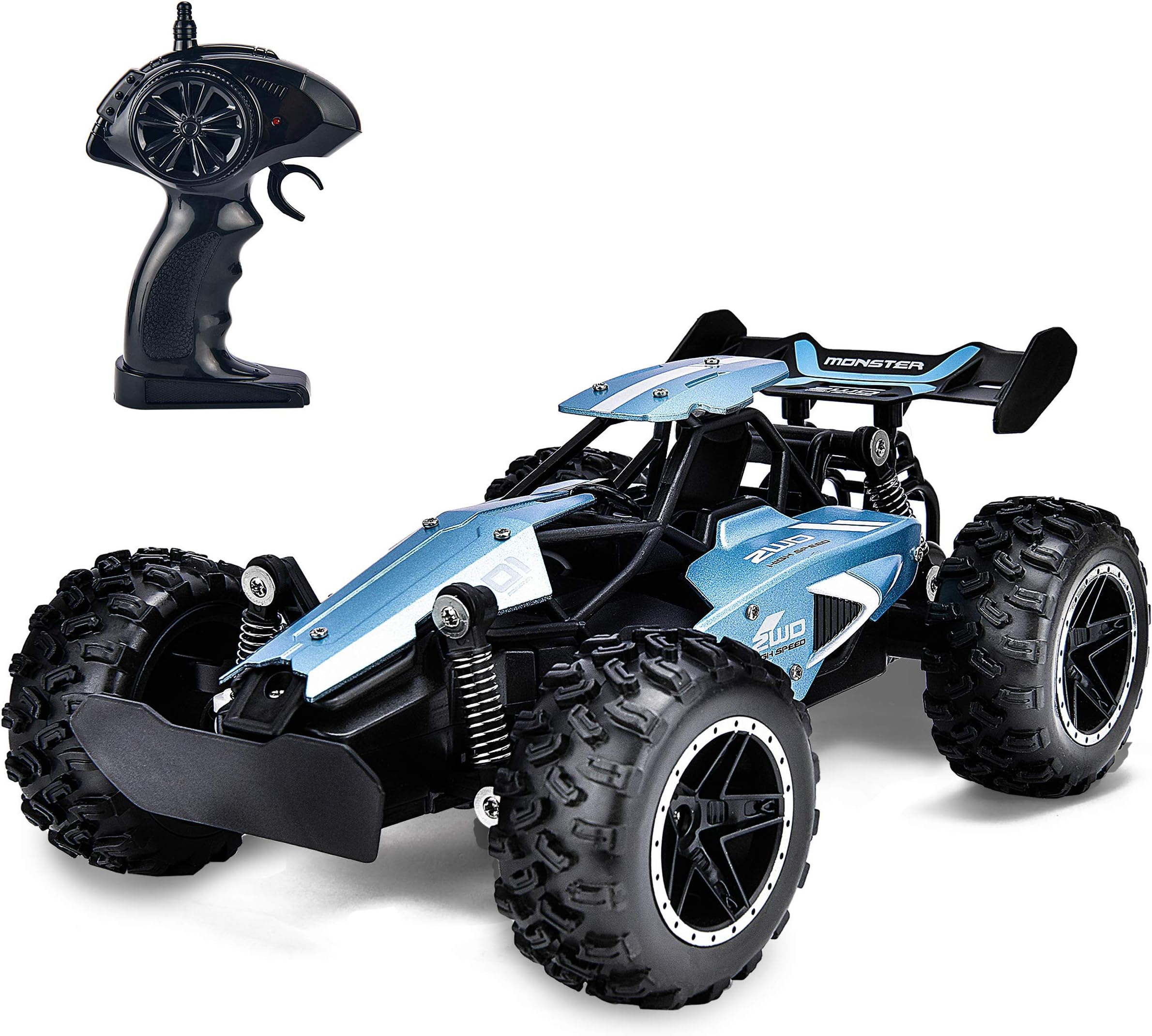 Rainbrace RC Racing Car Remote Control Car High Speed RC Car Rechargeable Radio Controlled Car RC Race Car for Boy Toys 5-16 Years Old Boys Kids Birthday Gift