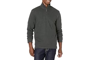 Amazon Essentials Men's Quarter-Zip French Rib Sweater, Casual Wear