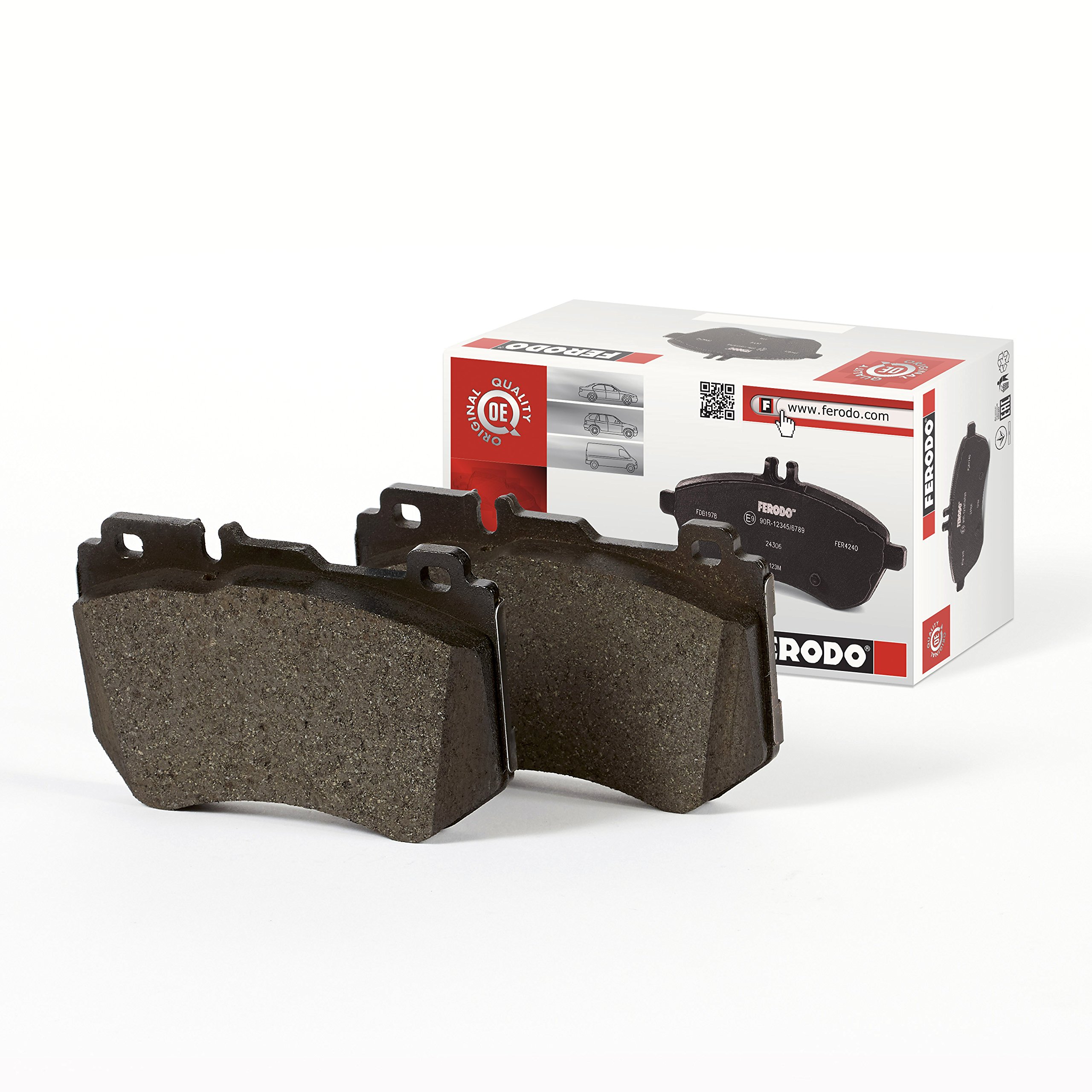 Ferodo FDB1394 Brake Pad Set, disc brake - (set of 4)