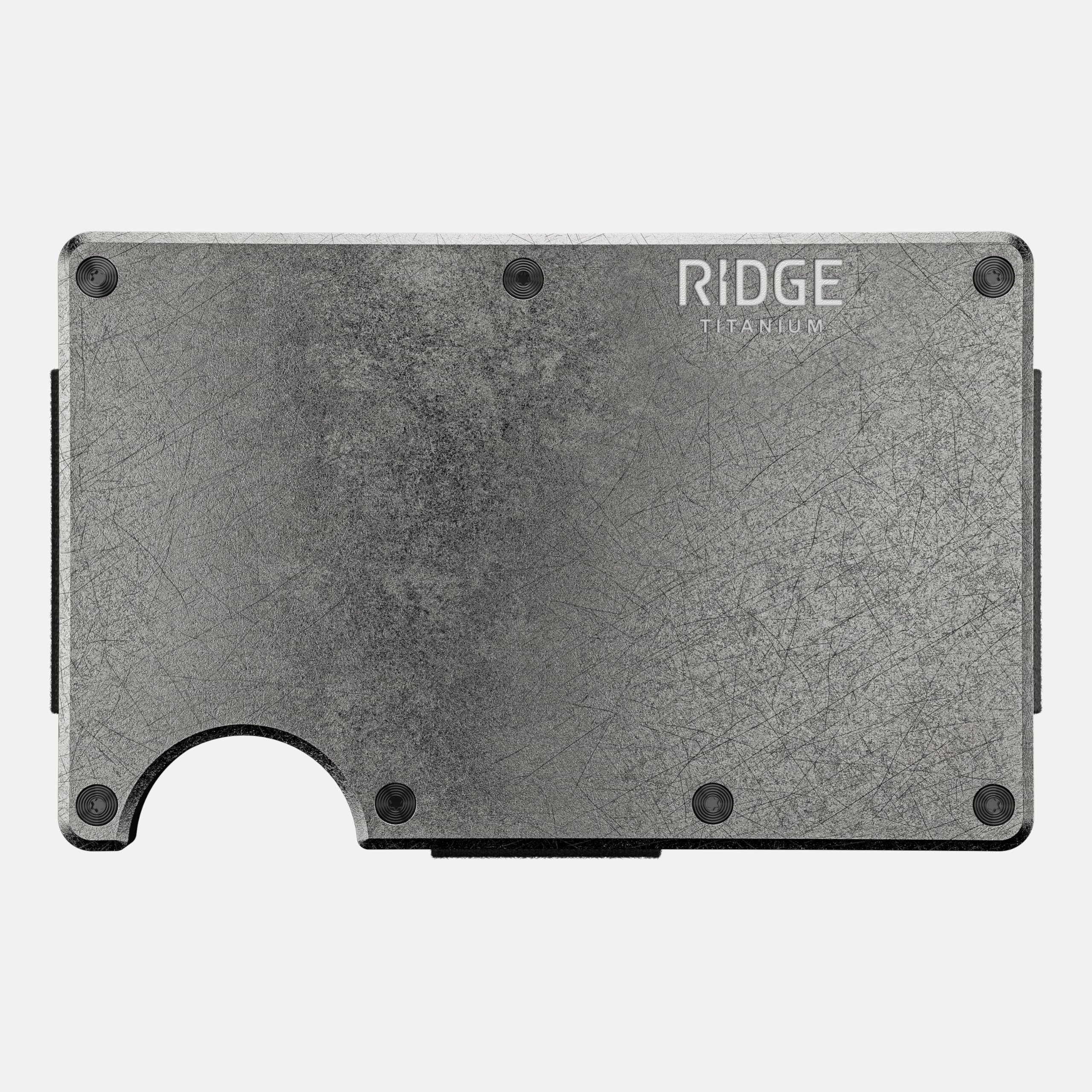 The Ridge Wallet For Men - Slim Minimalist Front Pocket Wallet, RFID Blocking, With Money Clip (Matte Olive) - View #3