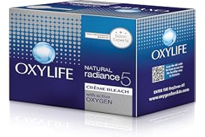 Oxylife Natural Radience Cream Bleach Oxygen Power with Skin Radiance Serum 9g
