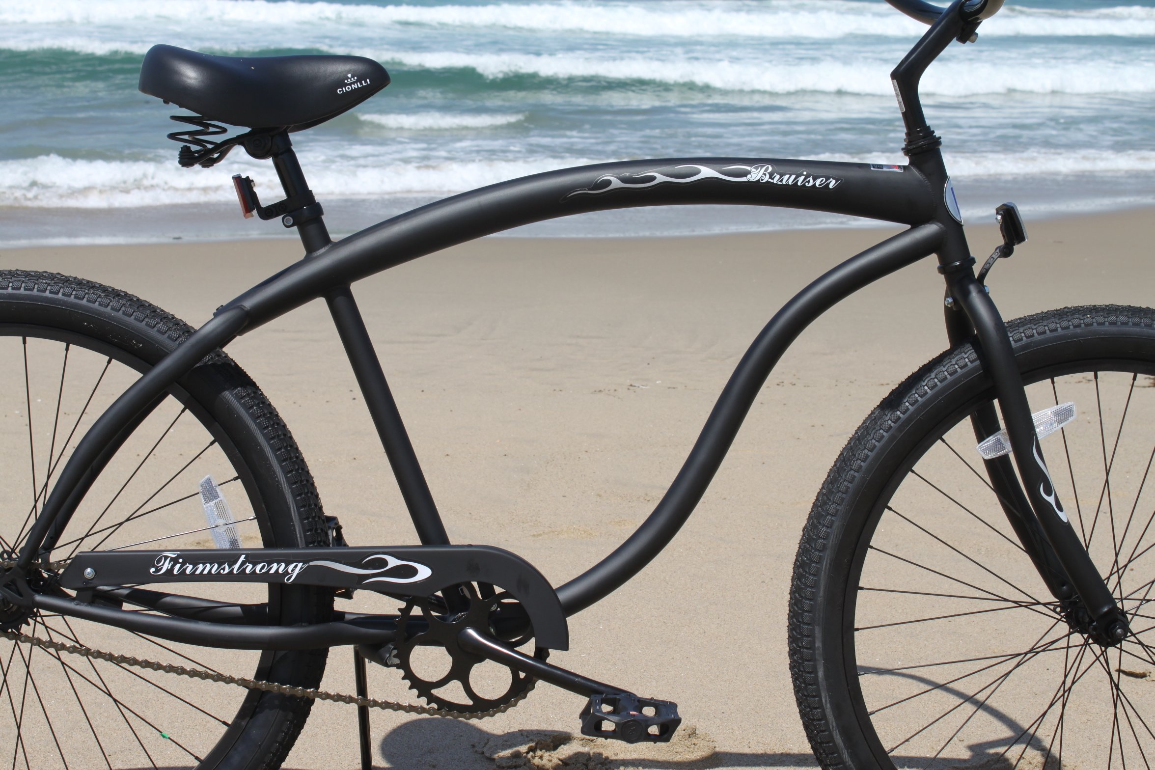 firmstrong bruiser man beach cruiser bicycle