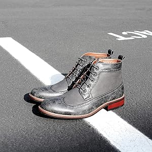 aldo brogue boots