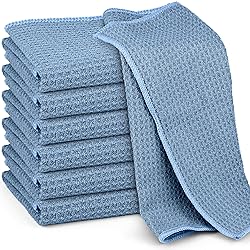 Ekedalen Waffle Weave Microfiber Cleaning Cloth for