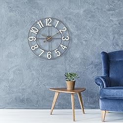 Sorbus Large Wall Clock for Living Room Decor