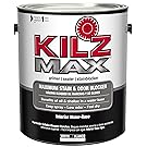 KILZ MAX Maximum Stain and Odor Blocking Interior Latex Primer/Sealer, White, 1-gallon