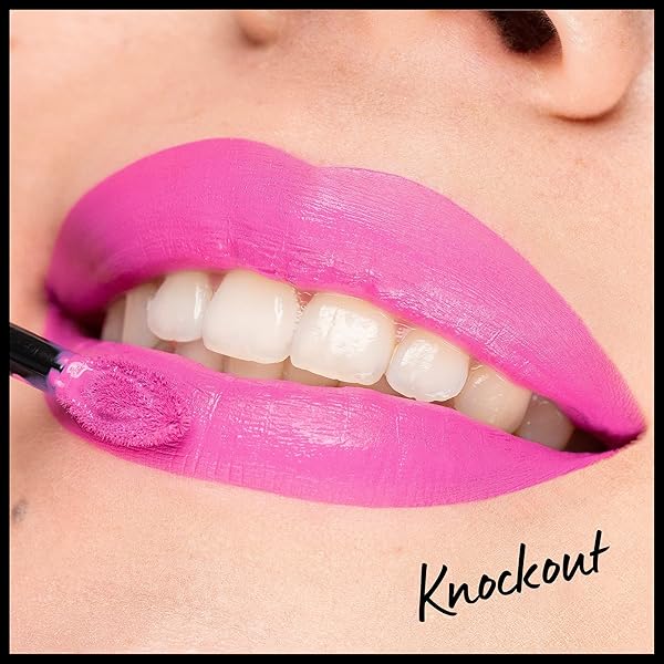 NYX PROFESSIONAL MAKEUP LIP LINGERIE XXL MATTE LIQUID LIPSTICK – KNOCKOUT (BUBBLEGUM PINK)