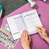 Clever Fox Fitness & Food Journal – Nutrition & Workout Planner (Mystic Blue) view 6