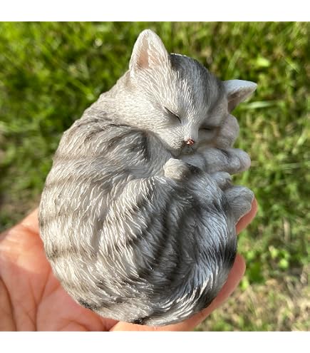 Amazon.com: Sandicast Small Size Bicolor Ragdoll Cat Sculpture