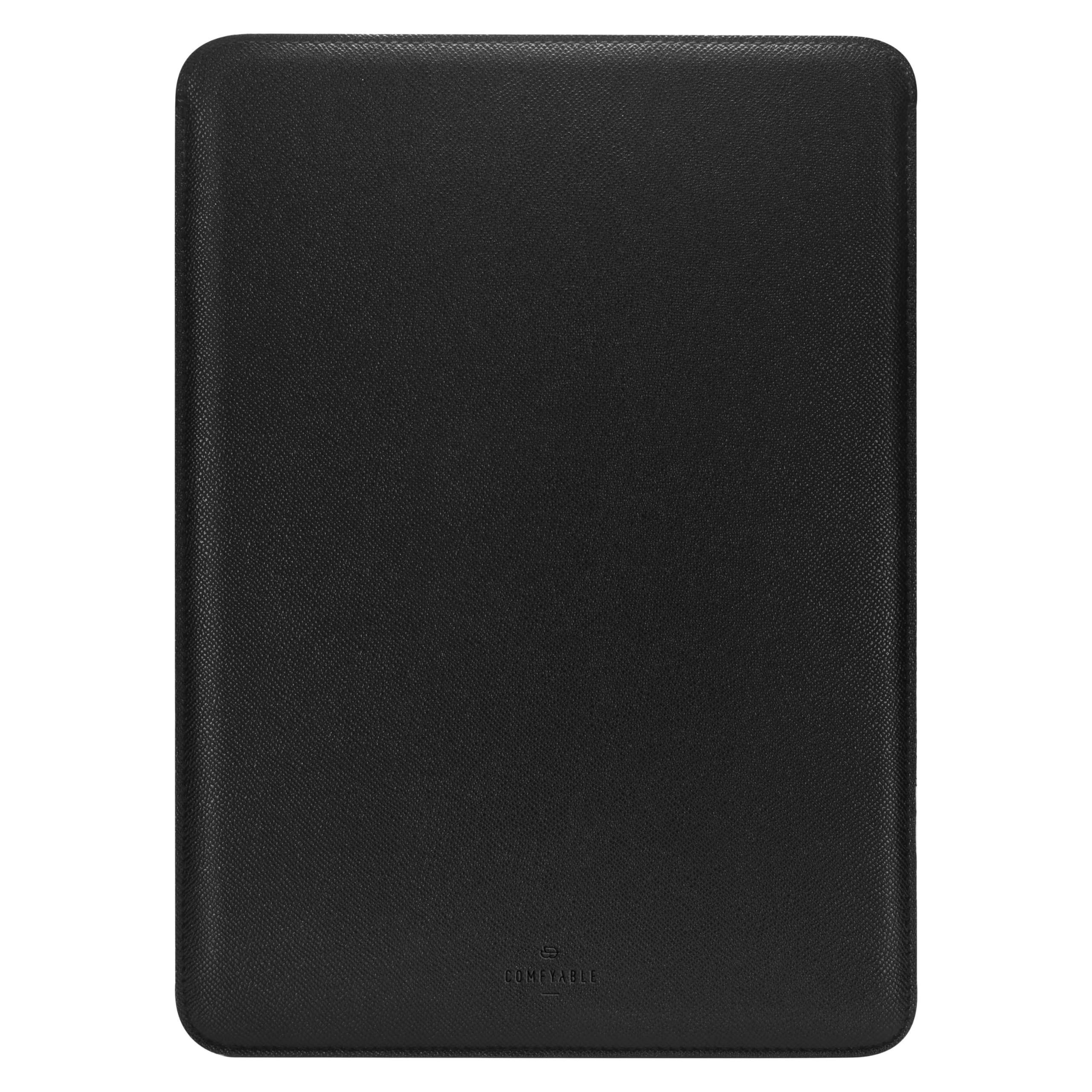 Comfyable Laptop Sleeve 14 Inch Precisely Compatible with MacBook Pro 14-inch M5 2026 A3426 A3427 M4 M3 M2 M1 Pro/Max 2025-2021, Faux Leather Cover Case 14 in, Black