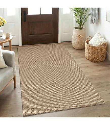 Amazon.com: 5' x 8' Area Rug, Black Non-Skid Rubber Backing Large