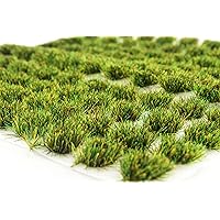 WWScenics Statische Grasbüschel Selbstklebend – 6 Mm, 103 Stück, Für Modellbau & Dioramen