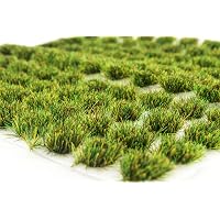Cayway 80 Ciuffi D'Erba Statici Modellismo + Pinzette - Verde, Per Diorami, Treni, Paesaggi E Architetture