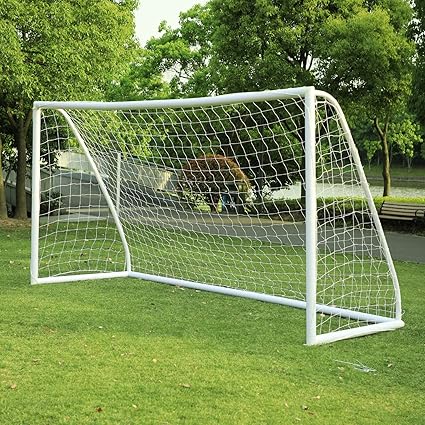 Cage De Football But De Football Pvc Goal De Foot Pour Le Jardin Enfant Exterieur 365 X 182 X 120 Cm 12ft X 6 Ft Amazon Fr Sports Et Loisirs