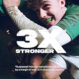 SAFEJAWZ Earth Green Dual Layer Mouth Guard Adult 12+ Case view 3
