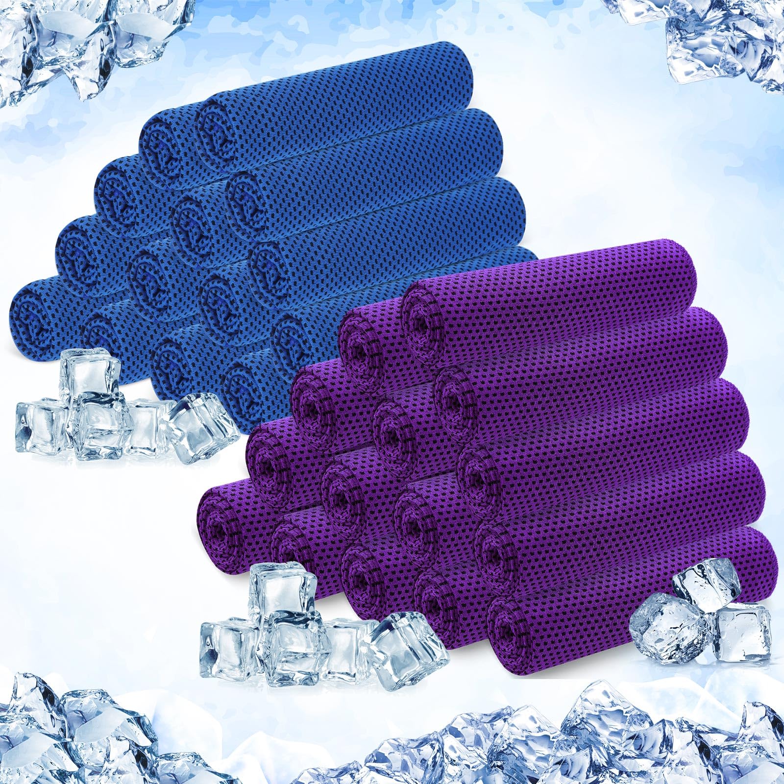 Hosuly 30 Pack Cooling Towels, 40