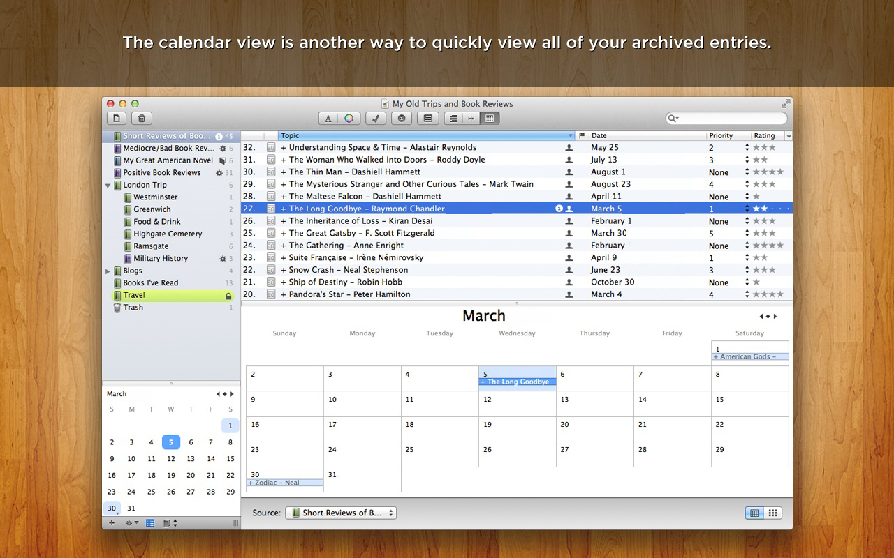 MacJournal 6 [Download] - Thumbnail 4