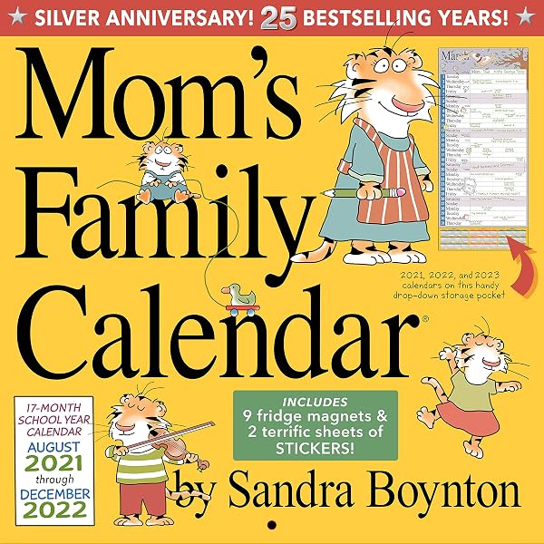 Mom's Family Wall Calendar 2022: Workman Calendars, Boynton, Sandra: 9781523508204: Amazon.com: Books Mom's Family Wall Calendar 2022: Workman Calendars, Boynton, Sandra: 9781523508204: Amazon.com: Books
