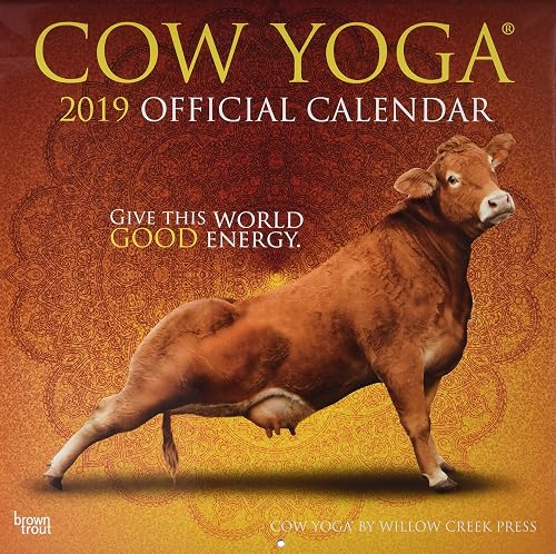 Download Cow Yoga - Kuh-Joga 2019 - 18-Monatskalender: Original BrownTrout-Kalender PDF