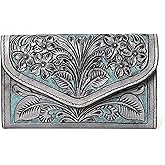 Merbaa Genuine Leather Wallets for Women Cowhide Wallet for Ladies