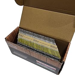 3 1/4" x .120 Ring Shank Framing Nails, Paper Strip