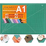 24" x 36" Thickened Self Healing Sewing Mat, Idemeet Rotary Cutting Mat for Craft, 5-Ply Blade Table Protecter Cut Board for