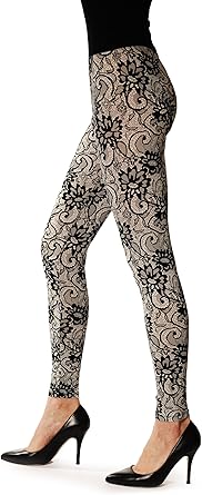 white lace leggings amazon