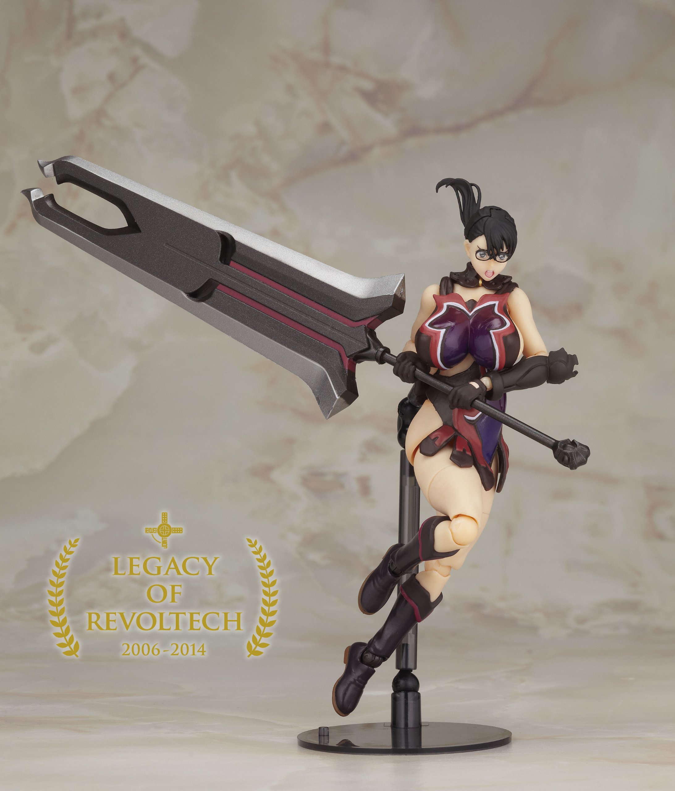 Kaiyodo Revoltech Legacy of Queens Blade Series Cattleya
