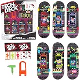 TECH DECK Hello Kitty Sk8shop Bonus Pack Customizable Fingerboards Set | Customize 6 Boards with Skate Tool &amp; Wheels, Authentic Details, Fidget Skateboard Toy Gifts for Kids &amp; Collectors Ages 6+