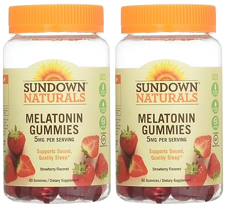 Amazon.com: SD Melatonina gomitas tamaño 60 ct Sundown ...