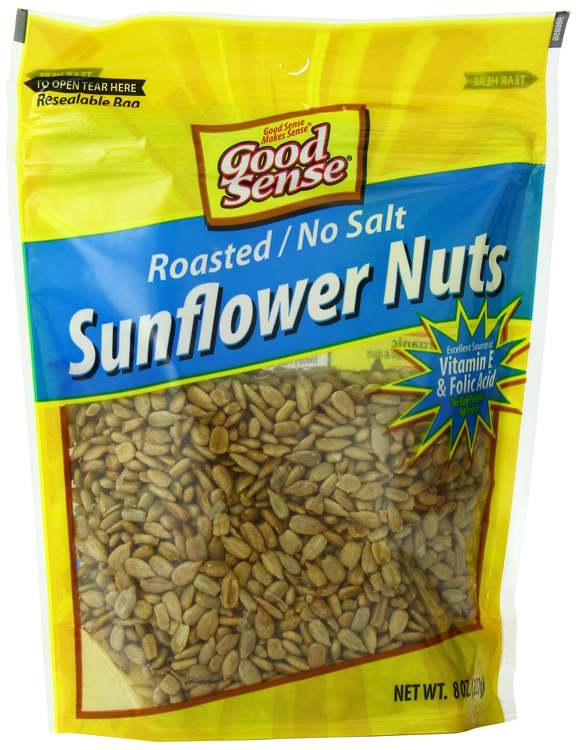 Good Sense Sunflower Nuts, Roasted Salted, 8Ounce (Pack