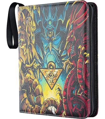 yugioh card book holder Amazon.com: DRZERUI Card Binder for YuGiOh Cards