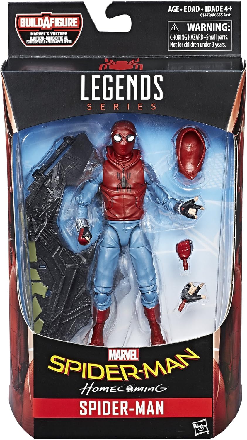 marvel legends spider man homecoming amazon
