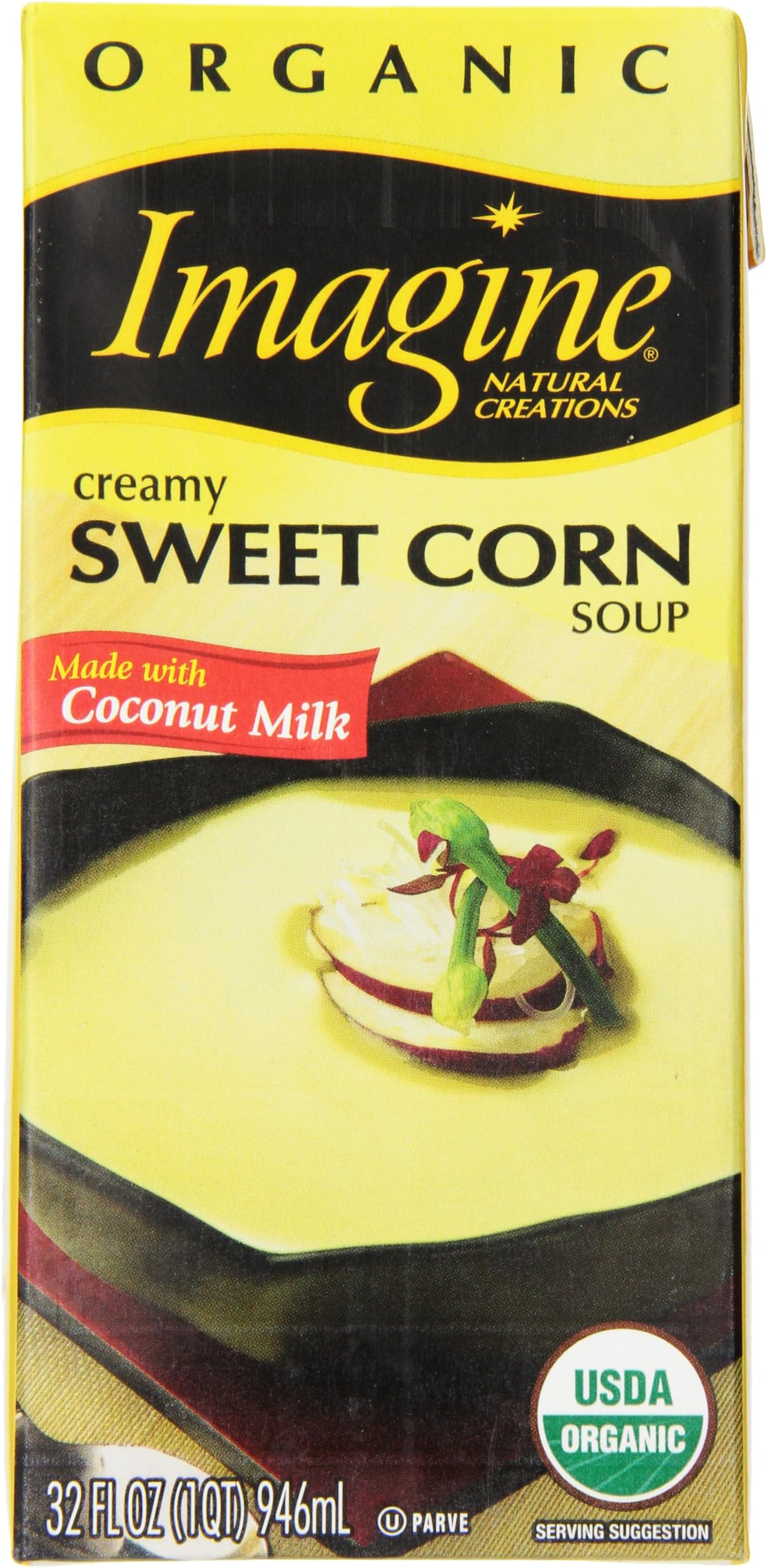 Imagine Creamy Sweet Corn Soup, 32 Ounce Aseptic Box