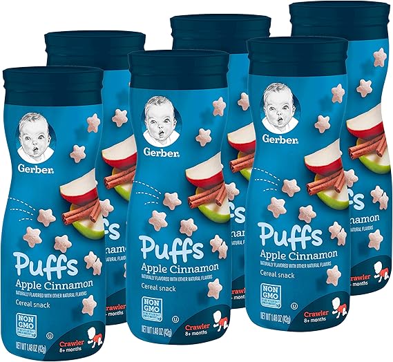 gerber puffs apple cinnamon