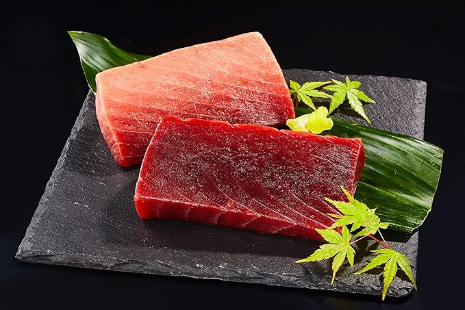 Amazon Co Jp 今まで高級鮨店や料亭に納められていた キセキのマグロ 極上中トロ 極上赤身セット 味に自信があるから 食塩 防腐剤 を無添加 天然マグロ 食品 飲料 お酒